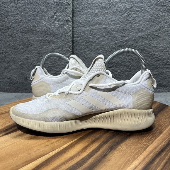 Adidas Purebounce+ Women's Size 7 Running Shoes White Pale Pink - Picture 10 of 12